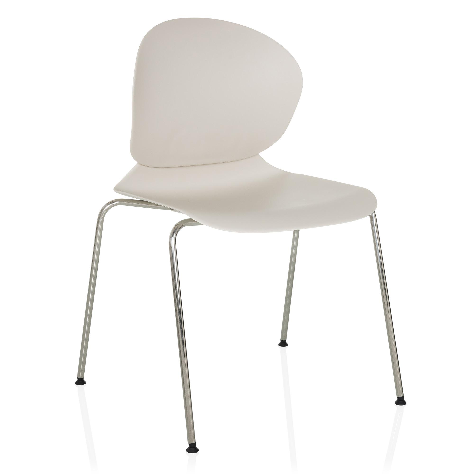 T36 VI Sedia impilabile plastica bianco 7