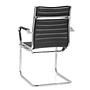VEMONA V Conference chair cantilevered faux leather black 6