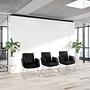 DESIGNIA V Sedia ecopelle nera 3