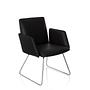DESIGNIA V Sedia ecopelle nera 7
