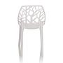 ARTIFO TRI Garden Chair Indoor and Outdoor stackable White 9