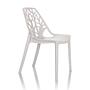 ARTIFO TRI Garden Chair Indoor and Outdoor stackable White 5