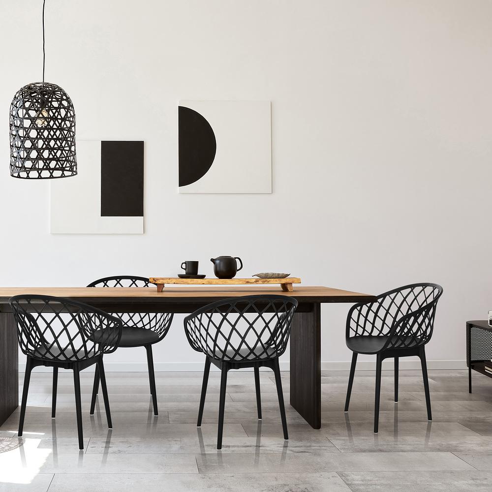 BEGIO B Chair Plastic Black 2