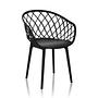 BEGIO B Chair Plastic Black 5