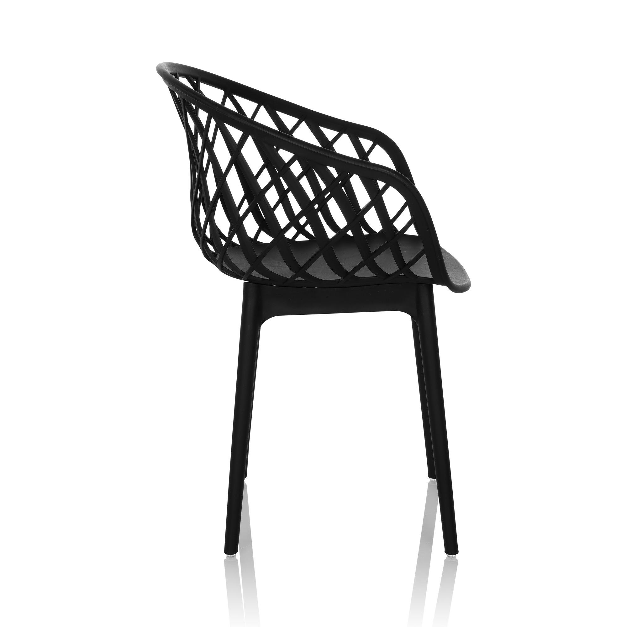 BEGIO B Chair Plastic Black 7