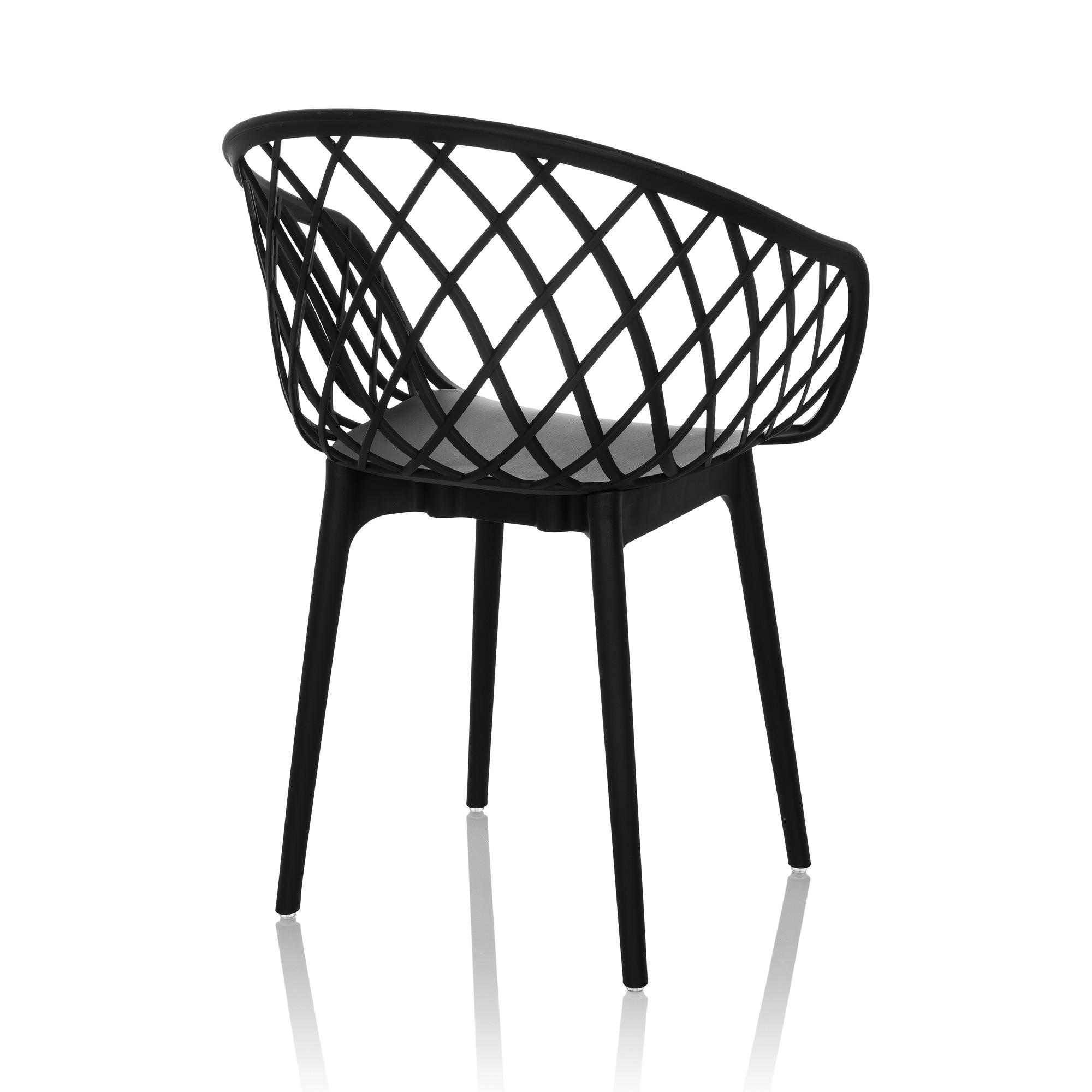 BEGIO B Chair Plastic Black 9