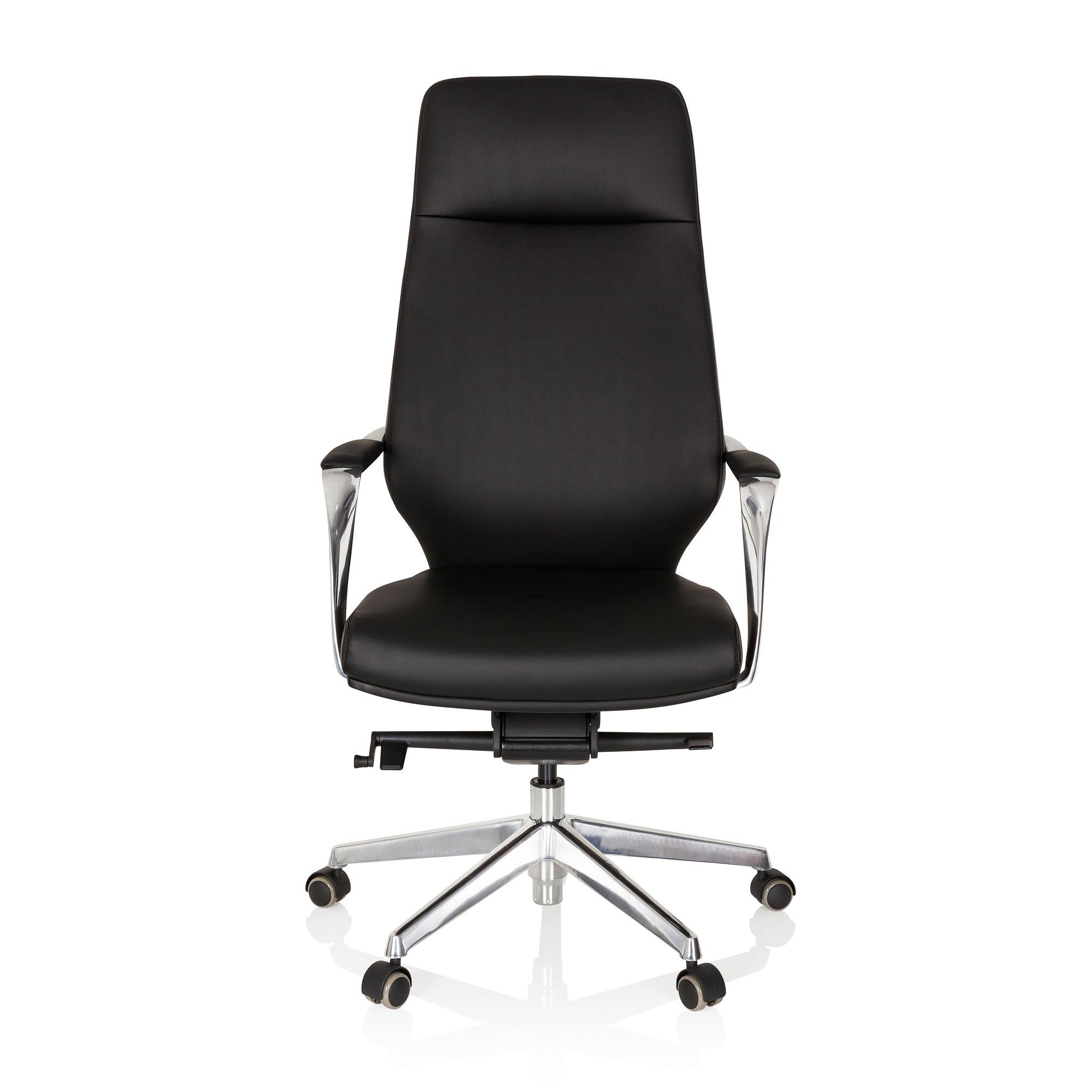 VELVET Swivel Office Chair Faux Leather Black 0