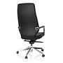 VELVET Swivel Office Chair Faux Leather Black 9