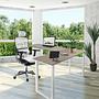 Workspace Basic I Corner desk wood grey 3