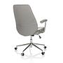 THEO I Office chair Swivel Faux leather Grey 9