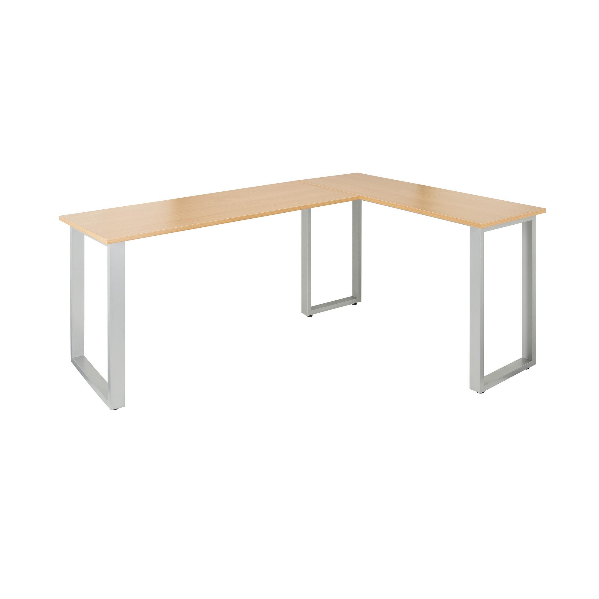 Workspace Basic I Corner desk Wood Natural 0