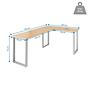 Workspace Basic I Corner desk Wood Natural 4