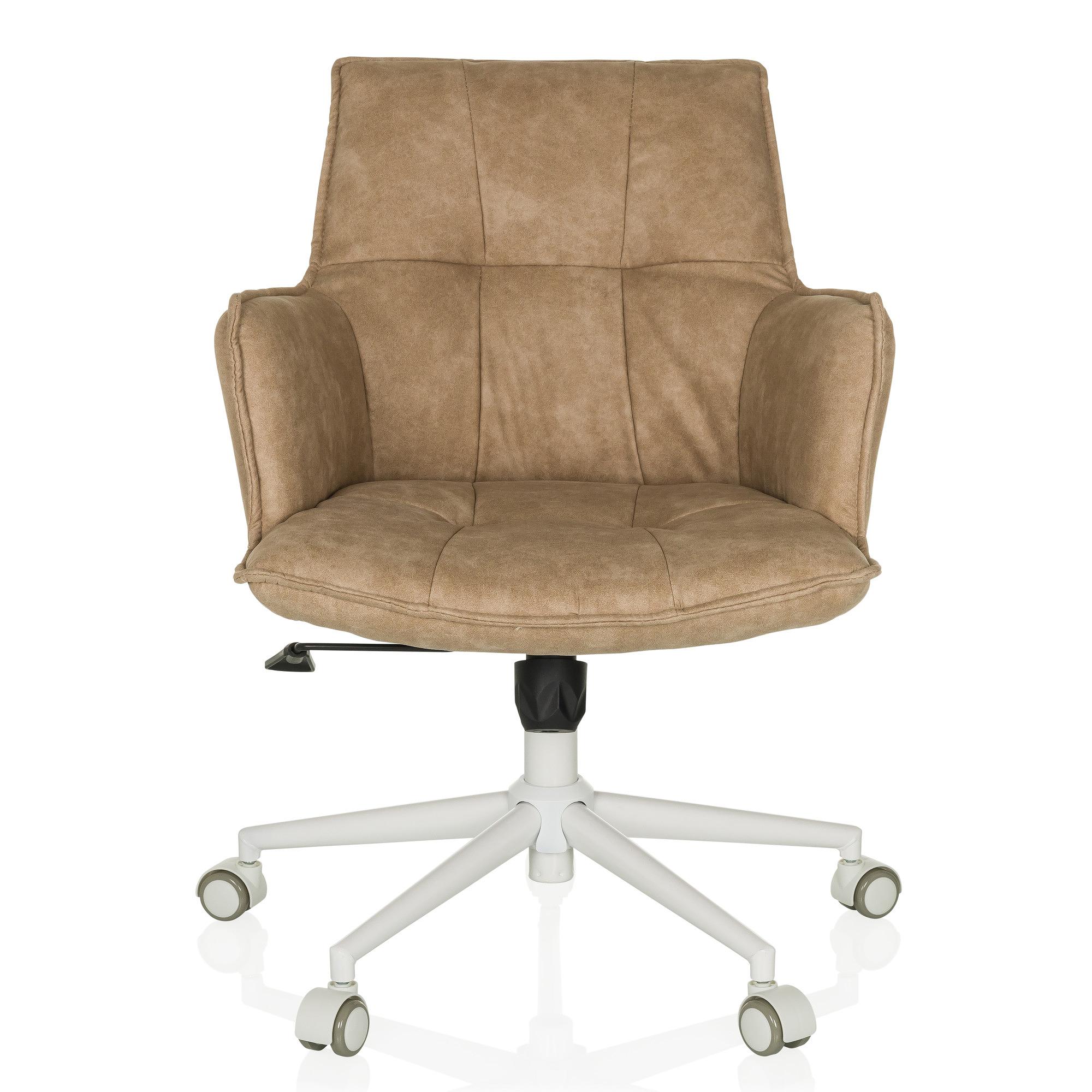 SOLAO LIFE W Office Chair Swivel Fabric Beige 0