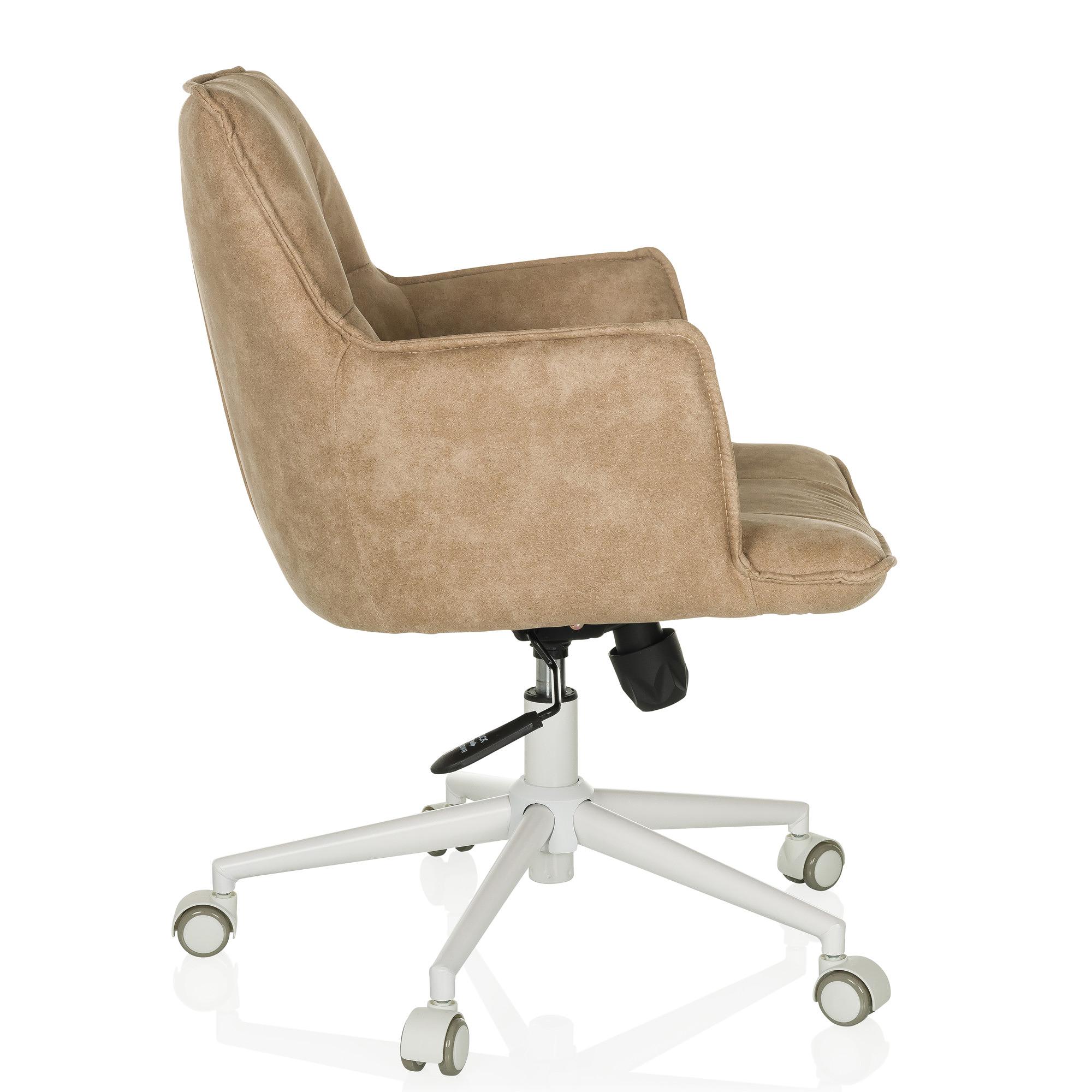 SOLAO LIFE W Office Chair Swivel Fabric Beige 9