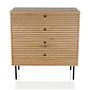 LINNO K Chest of drawers 4 drawers Wood Brown 0