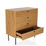 LINNO K Chest of drawers 4 drawers Wood Brown 1
