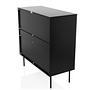 KARBY K Chest of drawers 4 drawers Wood Black 9