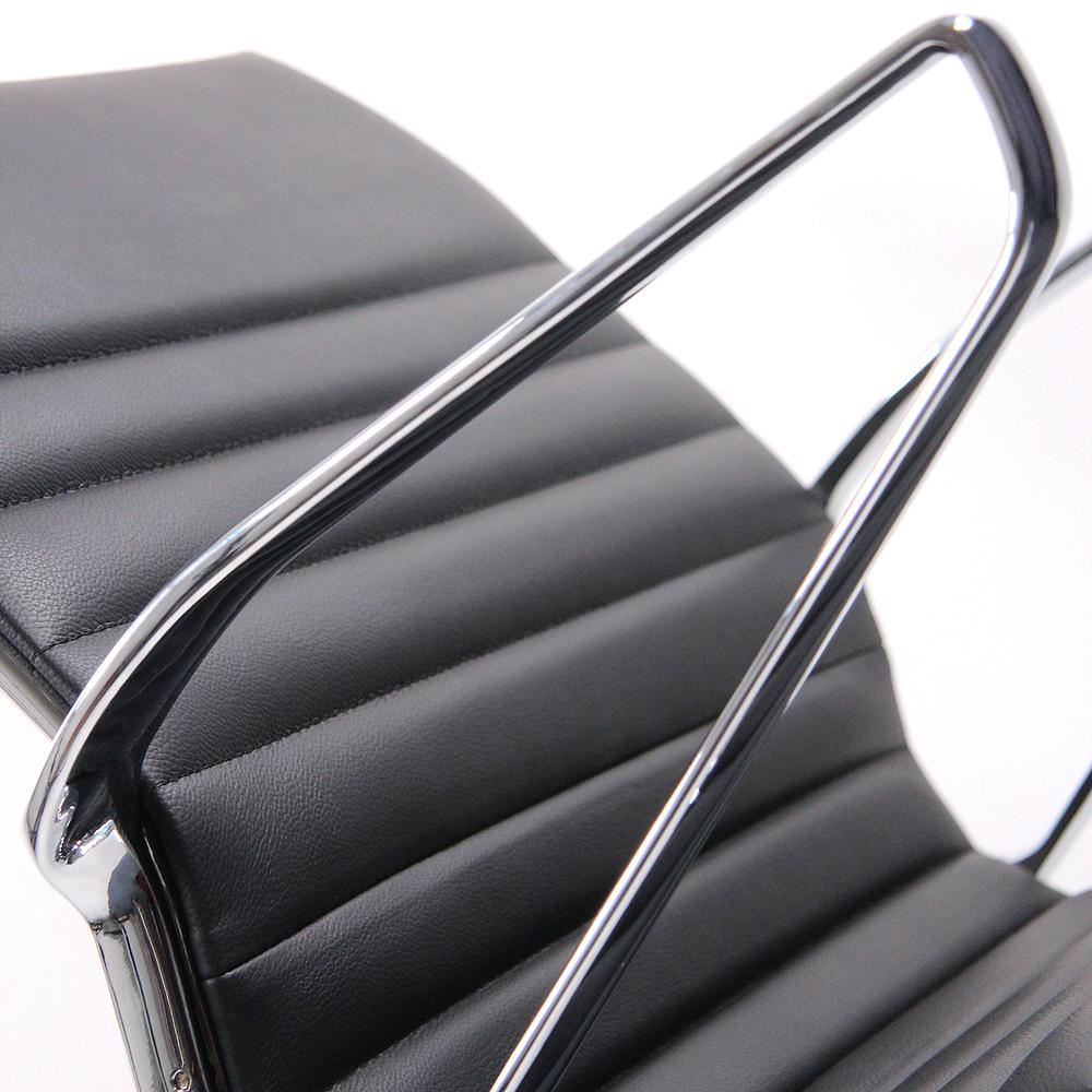PARIBA V IV  Office chair Swivel Leather Black 1
