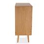 BOHEO K Chest of drawers 3 drawers Wood Oak-look 9