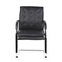 VILLA V Chair  Cantilever chair Leather Black 0