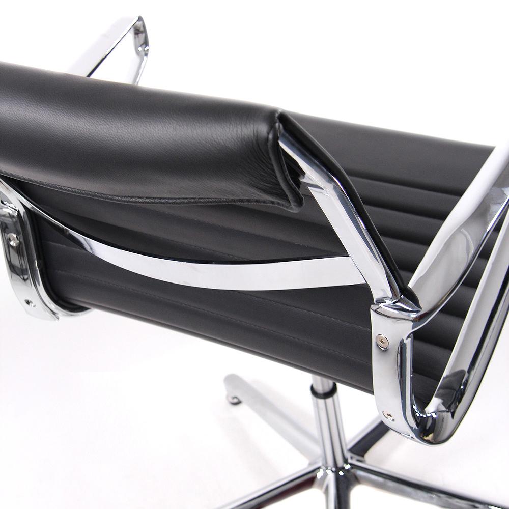 PARIBA V IV  Office chair Swivel Leather Black 2