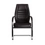 VITORO V Chair Cantilever Faux Leather Black 0