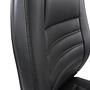 VITORO V Chair Cantilever Faux Leather Black 1