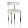 TEDIO Chair Teddy Fabric White 3