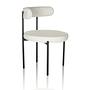 TEDIO Chair Teddy Fabric White 5