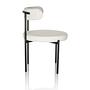 TEDIO Chair Teddy Fabric White 6