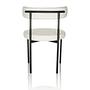 TEDIO Chair Teddy Fabric White 9
