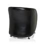 ST. LUCIA Office Chair Faux Leather Black 4
