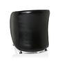 ST. LUCIA Office Chair Faux Leather Black 5