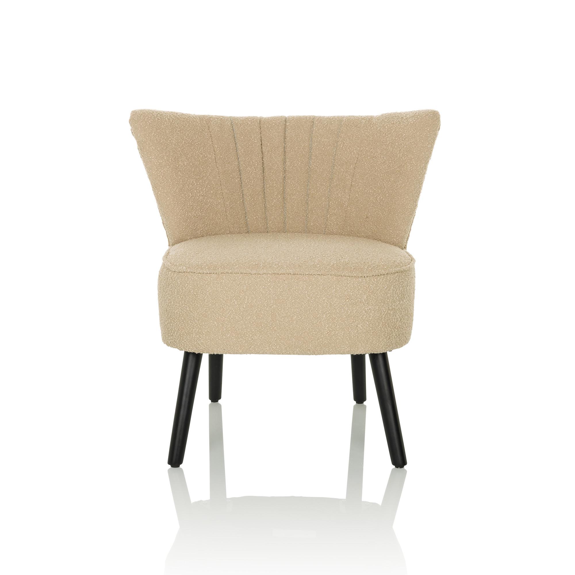MANISO Chair Teddy Fabric Beige 0