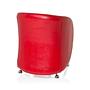 ST. LUCIA Office chair Faux leather Red 5
