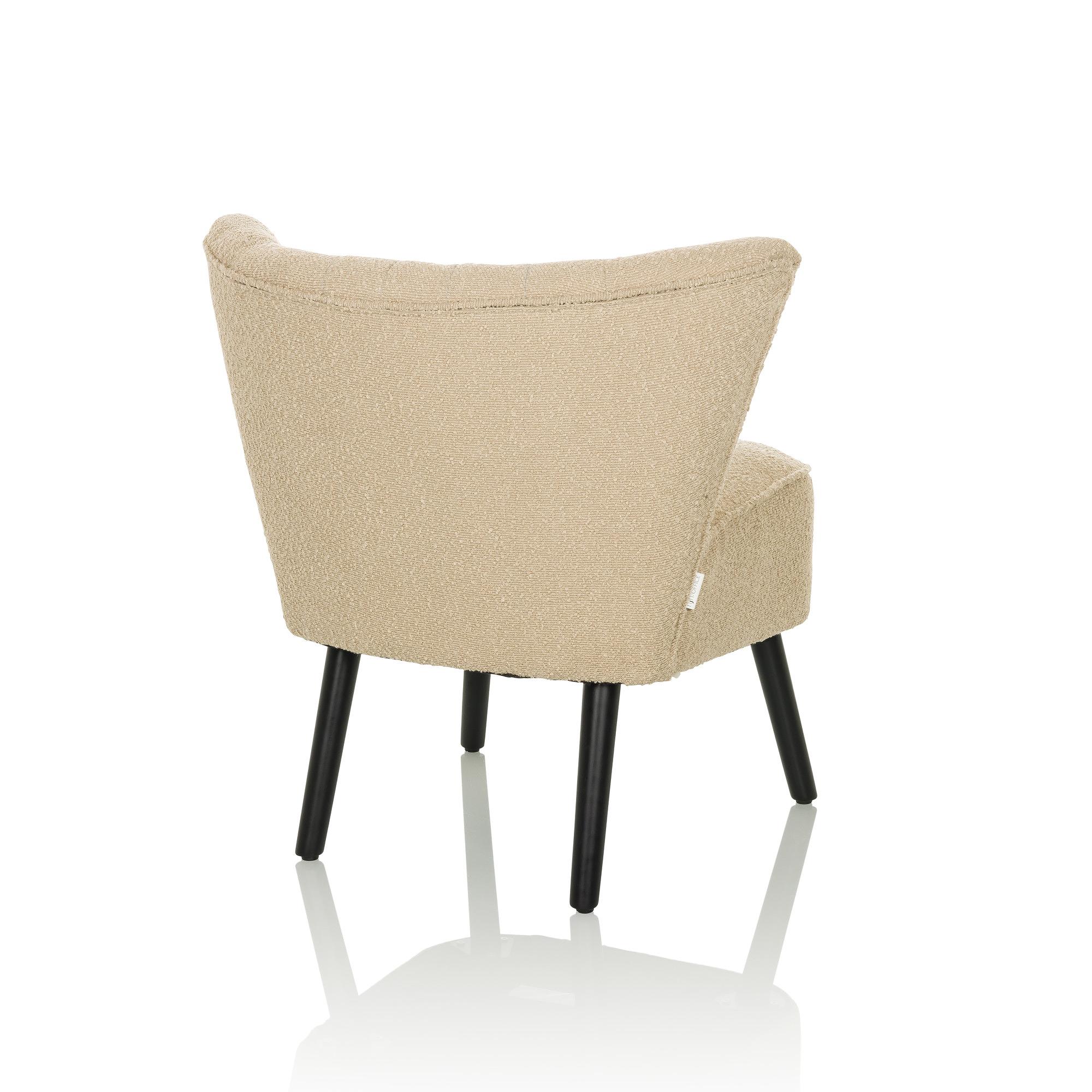 MANISO Chair Teddy Fabric Beige 9