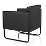 ARUBA Upholstered armchair Artificial leather Black 8