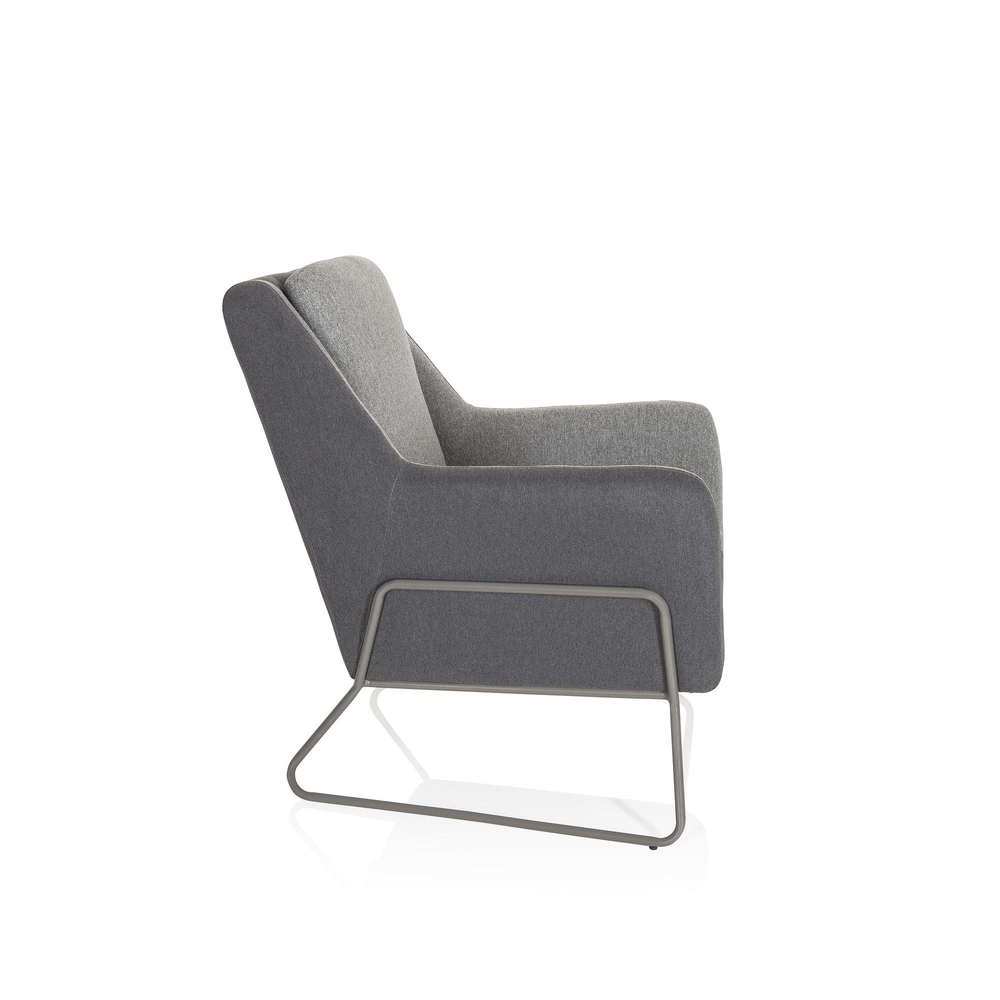 LAGUN armchair fabric grey 6