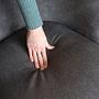 HAYRIVER 2-seater sofa fabric gray 1