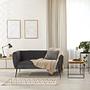 HAYRIVER 2-seater sofa fabric gray 2