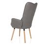 Havenio I Armchair Fabric Velvet Grey 9