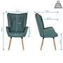 HAVENIO I Armchair Velvet Mint 4