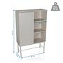 SIO Cabinet Wood Light Grey 5