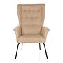 HAVENIO Armchair Fabric Beige 0
