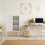 SIO Cabinet Wood Light Grey 4