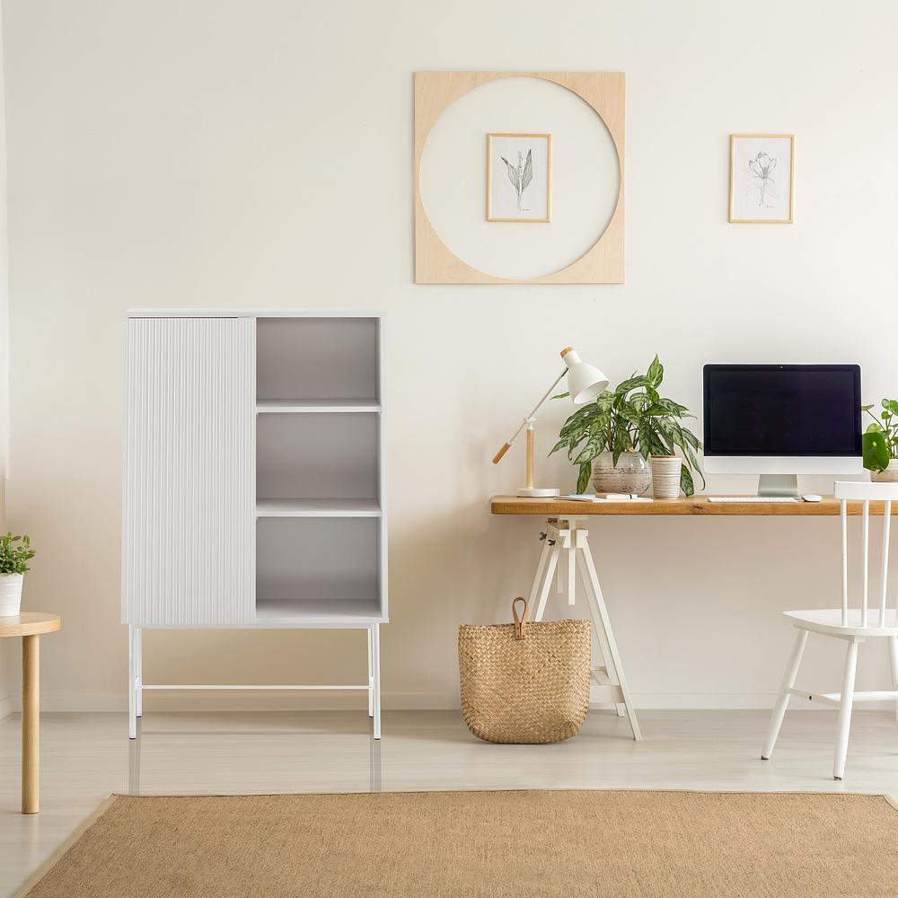 SIO Cabinet Wood Light Grey 4