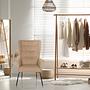 HAVENIO Armchair Fabric Beige 3