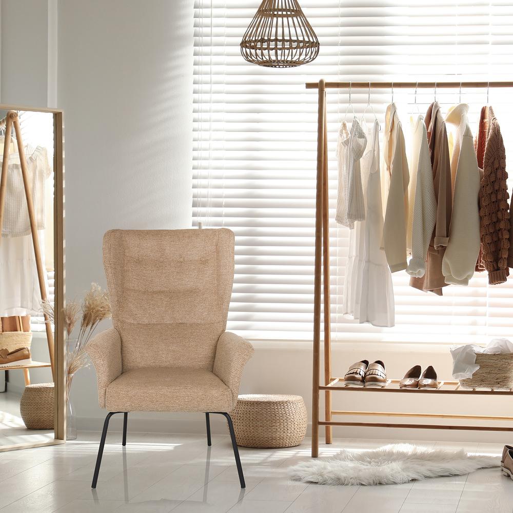 HAVENIO Armchair Fabric Beige 3