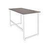 Workspace Light I Desk Wood Steel Gray White 9
