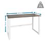 Workspace Light I Desk Wood Steel Walnut White 4